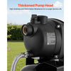 VEVOR 1.1 HP Shallow Well Pump with Pressure Tank, 120V 1320 GPH, Plastic Irrigation Jet Pump with 5-Gal Tank, Automatic Water Booster Transfer System, 20/40 PSI Pressure Switch, for Home Garden Lawn