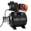 VEVOR 1.1 HP Shallow Well Pump with Pressure Tank, 120V 1320 GPH, Plastic Irrigation Jet Pump with 5-Gal Tank, Automatic Water Booster Transfer System, 20/40 PSI Pressure Switch, for Home Garden Lawn