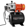 VEVOR 1.6 HP Shallow Well Pump with Pressure Tank, 120V 1320 GPH, Stainless Steel Irrigation Jet Pump with 5-Gal Tank, Automatic Water Booster System, 20/40 PSI Pressure Switch, for Home Garden Lawn