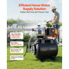 VEVOR 1 HP Shallow Well Pump with Pressure Tank, 120V 1000 GPH, Stainless Steel Irrigation Jet Pump with 5-Gal Tank, Automatic Water Booster System, 20/40 PSI Pressure Switch, for Home Garden Lawn