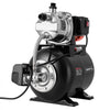 VEVOR 1 HP Shallow Well Pump with Pressure Tank, 120V 1000 GPH, Stainless Steel Irrigation Jet Pump with 5-Gal Tank, Automatic Water Booster System, 20/40 PSI Pressure Switch, for Home Garden Lawn