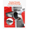 VEVOR Threading Machine Dies, 1"-2" NPT Pipe Dies(4 Packs), Right-Handed HSS Pipe Threading Dies, Fit VEVOR Split-Type Machines, RIDGID Universal Die Heads 504A, 711, 713, 811A, 815A, 816, 817, 842