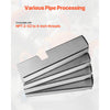 VEVOR Threading Machine Dies, 2-1/2" to 4" NPT Pipe Dies(4 Packs), Right-Handed HSS Pipe Threading Dies, Fit VEVOR Integrated Pipe Threading Machines