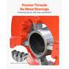 VEVOR Threading Machine Dies, 2-1/2" to 4" NPT Pipe Dies(4 Packs), Right-Handed HSS Pipe Threading Dies, Fit VEVOR Integrated Pipe Threading Machines