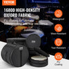VEVOR 5-Piece Drum Bag Kit, Durable 1680D Oxford Material, Cushioned Cases with 1.5m Removable Shoulder Strap and Carry Handles, Collapsible, Fits 22'' Bass, 12''/13''/16'' Toms, 14'' Snare