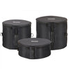 VEVOR 5-Piece Drum Bag Kit, Durable 1680D Oxford Material, Cushioned Cases with 1.5m Removable Shoulder Strap and Carry Handles, Collapsible, Fits 22'' Bass, 12''/13''/16'' Toms, 14'' Snare