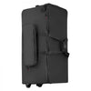 VEVOR Electronic Drum Kit Bag, 600D, Padded Drum Bag with Wheels, Large 36.2 x 16.5 x 16.1 in Interior, Lightweight Travel Case with Detachable Dividers, Multiple Pockets, for Electric Drums, Black