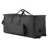 VEVOR Electronic Drum Kit Bag, 600D, Padded Drum Bag with Wheels, Large 36.2 x 16.5 x 16.1 in Interior, Lightweight Travel Case with Detachable Dividers, Multiple Pockets, for Electric Drums, Black