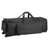 VEVOR Drum Hardware Bag with Wheels, 1680D, Drum Set Equipment Carry Bag, Carrying Case with Sturdy Handle, Durable Zipper, Smooth PVC Wheels, Multiple Pockets, for Hardware and Stand Accessory, Black
