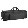 VEVOR Drum Hardware Bag with Wheels, 1680D, Drum Set Equipment Carry Bag, Carrying Case with Sturdy Handle, Durable Zipper, Smooth PVC Wheels, Multiple Pockets, for Hardware and Stand Accessory, Black