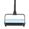 VEVOR Carpet Sweeper Manual, Floor Sweeper with 300 ml Dustbin Capacity Easy to Empty, 6.7 inch Cleaning Width for Home Office Carpets Pet Hair Dust, Blue
