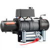 VEVOR Electric Winch, 12000 lbs Load Capacity, 12V DC Truck Winch with Φ7/20 in x 85 ft Steel Rope, Wireless & Wired Remote Control, Suitable for Towing SUV Jeep Trailer Boat Off-Road Vehicle