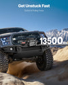 Get Unstuck Fast - 13,500 lb pulling force