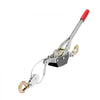 VEVOR Come Along Winch, 2 Ton (4,409 lbs) Pulling Capacity, 12 ft Steel Cable, 2 Hooks, Heavy Duty Ratchet Power Puller Tool with Dual Gears, Automotive Hoist Cable Puller Ideal for Vehicle Rescue