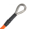 VEVOR 12.7mm Steel Core Flipline, 10ft(3m) Arborist Flipline, Flip Line for Tree Climbing with Alloy Steel Snap Hook & Aluminum Alloy Carabiner, 30KN Breaking Tension for Fall Protection, Tree Climber