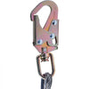 VEVOR Steel Core flipline, 1/2" x 8' Arborist Flipline, Flip Line for Tree Climbing with Alloy Steel Snap Hook, Aluminum Alloy Carabiner and Extra Tool Lanyard, for Arborist, Tree Climbers