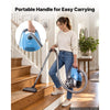 VEVOR Canister Vacuum Cleaner 1000 W 17 kPa Portable Bagged Canister Vacuum, for Carpets, Hardwood Floors, Pet Hair, Adjustable Strong Suction, HEPA Filtration, 3 Collection Bags, Hose, Attachments
