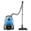 VEVOR Canister Vacuum Cleaner 1000 W 17 kPa Portable Bagged Canister Vacuum, for Carpets, Hardwood Floors, Pet Hair, Adjustable Strong Suction, HEPA Filtration, 3 Collection Bags, Hose, Attachments