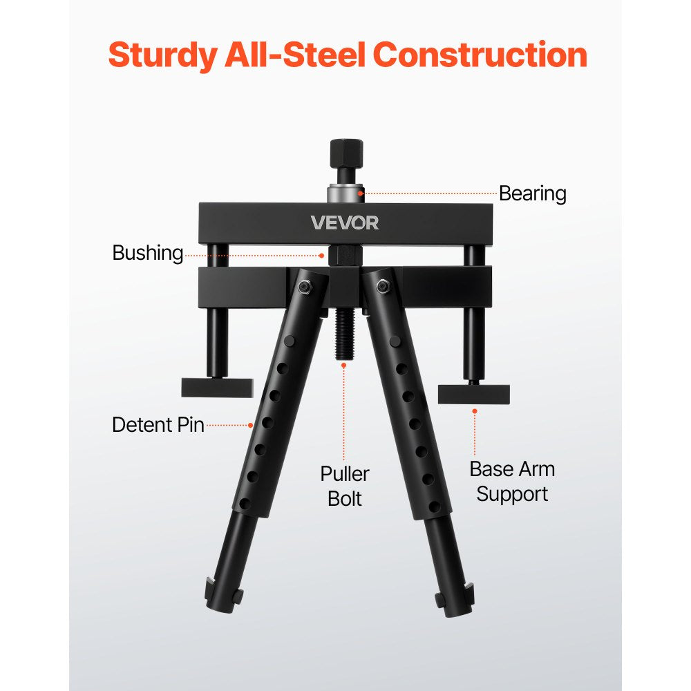 VEVOR Universal Cylinder Liner Puller Assembly, Used for Mack Cummins Cat on Wet Liner from 3-7/8 in to 6-1/4 in Bore, Diesel Engine Cylinder Liner Removal Tool, Replace PT-6400-C, M50010-B, 3376015