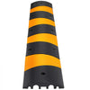 VEVOR 6ft Rubber Speed Hump for Driveways, Durable Cable Guard Ramp, 72.4x12x2.4 in, Dual-Channel for Garage, Gravel, Asphalt, Concrete Paths (Dual-Channel, 6ft-Speed Hump)