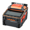 VEVOR Fiber Fusion Splicer 6 Motors with 5s Fast Splicing and 15s Heating, 7800mAh Core Alignment Fibers Optical Splicer with 5" Touchscreen, 3 in 1 Fiber Holder, VFL & OPM for SM MM DS NZDS