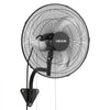 VEVOR Wall Mount Fan, 18 in Wall Mounted Hanging Fan Oscillating, 3-Speed, Long Airflow Distance, Adjustable Rotation Angle, Mechanical Powerful for Industry, Commercial, Garage, Workshop, Gym, 2 Pack