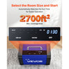 VEVOR Ozone Generator, 30000mg/h Commercial Ozone Machine, with 15s Delayed Start & Dual-Hose Water Mode & LCD Touchscreen, Industrial Deodorizer for Car, Smoke, Home Odors, Up to 2700 sq.ft