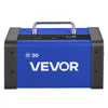 VEVOR Ozone Generator, 30000mg/h Commercial Ozone Machine, with 15s Delayed Start & Dual-Hose Water Mode & LCD Touchscreen, Industrial Deodorizer for Car, Smoke, Home Odors, Up to 2700 sq.ft