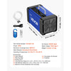 VEVOR Ozone Generator, 45000mg/h Commercial Ozone Machine, with 15s Delayed Start & Dual-Hose Water Mode & LCD Touchscreen, Industrial Deodorizer for Car, Smoke, Home Odors, Up to 3800 sq.ft