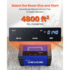 VEVOR Ozone Generator, 60000mg/h Commercial Ozone Machine, with 15s Delayed Start & Dual-Hose Water Mode & LCD Touchscreen, Industrial Deodorizer for Car, Smoke, Home Odors, Up to 4800 sq.ft