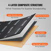 VEVOR Car Sound Deadening Mat, 200 mil 25 sqft Car Sound Dampening Material, Butyl Automotive Sound Deadener, Noise Insulation and Vibration Dampening Material for Car