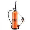 VEVOR Industrial Concrete Sprayer with Wheeled Cart, 5 Gallon Stainless Steel Sprayer, Heavy Duty Tri-Poxy Pump Sprayers, 20.5''Wand, 48" & 120" Hoses, 2 Brass Nozzles for Construction, Lawn & Garden
