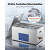 VEVOR Ultrasonic Cleaner 22L-Class Capacity Ultrasonic Parts Cleaner 40kHz, Digital Time and Temp Control, Stainless Steel Ultra Sonic Cleaning Machine with Cleaning Baskets, for Auto Parts, Glasses