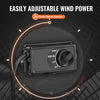 VEVOR Drum Fan, 24 Inch High Velocity Industrial Shop Fan, Heavy Duty Commercial Use 3-Speed 8600CFM, 360°Adjustable Tilting Industrial Floor Fan for Warehouse,Workshop,Factory, Basement
