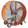 VEVOR Industrial Shop Fan, 42 Inch Floor Drum Fan, High Velocity 16100 CFM, Heavy Duty Aluminum Blades, 2 Speeds, with Handle, Ideal for Commercial, Garage, Warehouse, Basement, Workshop, Factory