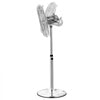 VEVOR Industrial Pedestal Fan, 16 Inch Oscillating Standing Fan, Adjustable Height Floor Stand Floor fan with 3 Adjustable Speeds, High Power Tall Fan for Bedroom, Living Room, Home Office