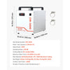 VEVOR Industrial Water Cooler CW-3000 120V Air-Cooled Water Cooling System, for 60W Laser Tubes CO2 Laser Engraving & Cutting Machines, with 2.38 Gal Tank Capacity, 2.43 GPM Max Flow, with Built-In Fan