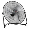 VEVOR Floor Fan, 3 Speeds High Velocity Heavy Duty 20 Inch Industrial Fan, 4800 CFM 360° Adjustable Tilt 21.33 ft/sec Airflow Large Metal Fan, for Home, Gym, Office, Garage, Commercial Shop & Bedroom