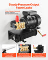 VEVOR Electric Pressure Washer Pump Kit 1950 PSI 3.2 GPM Triplex Pump with 5 HP Motor 240V - Image 4