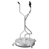 VEVOR 30 in Pressure Washer Surface Cleaner, Raised Handle, Stainless Steel, Power Washer Attachment with Wheels for Concrete, Patio, Sidewalk, Deck, Driveway, Floor, 4000 Max PSI, 3/8 Quick Connector