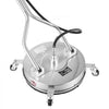 VEVOR 16.5" Pressure Washer Surface Cleaner, Raised Handle, Stainless Steel, Power Washer Attachment with Wheels for Concrete, Patio, Sidewalk, Deck, Driveway, Floor, 4000 Max PSI, 3/8 Quick Connector
