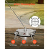 VEVOR 16.5" Pressure Washer Surface Cleaner, Stainless Steel Pressure Washer Attachments with 4 Wheels, 4000 Max PSI, 1/4 Quick Connector, 2 Spray Nozzles, 2 Extended Wands for Concrete, Patio, Deck