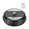 VEVOR 15" Pressure Washer Surface Cleaner, Plastic Pressure Washer Attachment, 4000 Max PSI, 1/4" Quick Connector, 2 Spray Nozzles, Ideal for Driveways, Sidewalks, Patios, Decks, Black