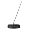 VEVOR 15" Pressure Washer Surface Cleaner, 4000 Max PSI, 1/4 Quick Connector, 2 Spray Nozzles, 2 Extended Wands for Driveway, Sidewalk, Patio, Deck