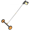 VEVOR 24" Pressure Washer Undercarriage Cleaner, Stainless Steel Surface Cleaner for Pressure Washer, 4000 Max PSI, Angle Adjustment Gear, 7 Spray Nozzles, 2 Extended Wands for Driveway, Patio, Deck