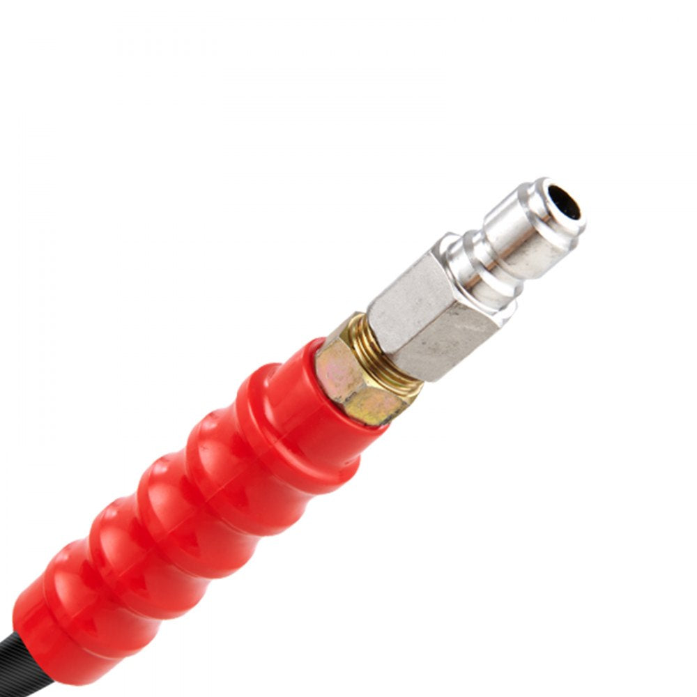 VEVOR Pressure Washer Hose, 100FT, Kink Free 3/8"-φ14.8 Male, 3/8"-φ15 Female For Most Brand Pressure Washers, 4.9'' Bending Radius, 4800 PSI Heavy Duty Power Washer Extension Replacement Hose