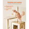 VEVOR Large Cat Tree, 68.9 inches Tall, Cat Tower, Multi-level Cat Condo Furniture Activity Center with Cozy Perches, Sisal Scratching Posts, Hammock, Big Kittens House for Indoor Cats Play & Rest