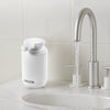 VEVOR Soap Dispenser, 300 ml / 10 oz, Rechargeable Automatic Hand Soap Dispenser with Pump, 2 Adjustable Levels, Modern Touchless Liquid Foam Container with Indicator for Bathroom and Kitchen, White