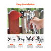 VEVOR Airless Paint Spray Gun, 3600PSI High Pressure Airless Paint Sprayer Gun with 517 Tip, Swivel Joint Airless Spray Gun Kit with Filters, Cleaning Needle and Brush, for Airless Spraying Machine