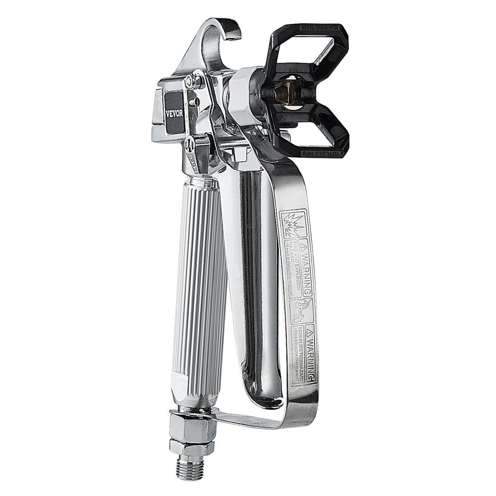 VEVOR Airless Paint Spray Gun, 3600PSI High Pressure Airless Paint Sprayer Gun with 517 Tip, Swivel Joint Airless Spray Gun Kit with Filters, Cleaning Needle and Brush, for Airless Spraying Machine